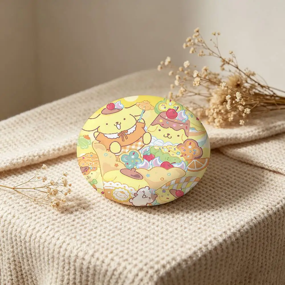 Anime P-Pompompurin-es Cartoon-Sternabzeichen, Broschen, Anstecknadeln, Zinnrequisiten, Weihnachtsgeschenke, Geburtstagsgeschenke – Detail 9