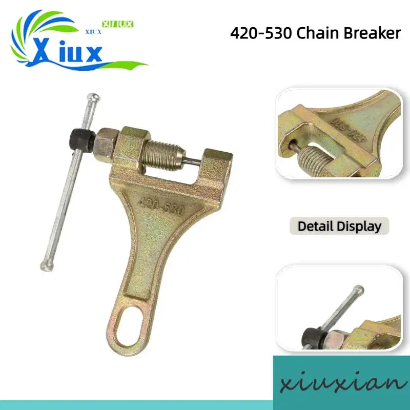 Universal 420-530 Motorcycle Chain Breaker Tool Chain Cutter Splitter Link Removal Riveting Tool For ATV Bike Motorbike Repair