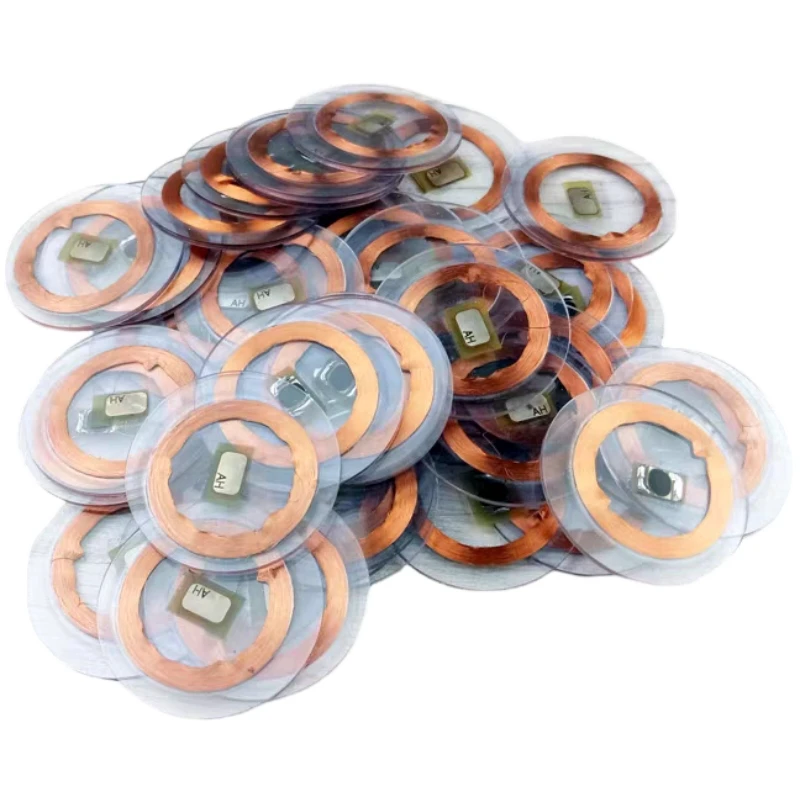 25MM RFID 125Khz EM4100 TK4100 ID Transparent Crystal Coin Card