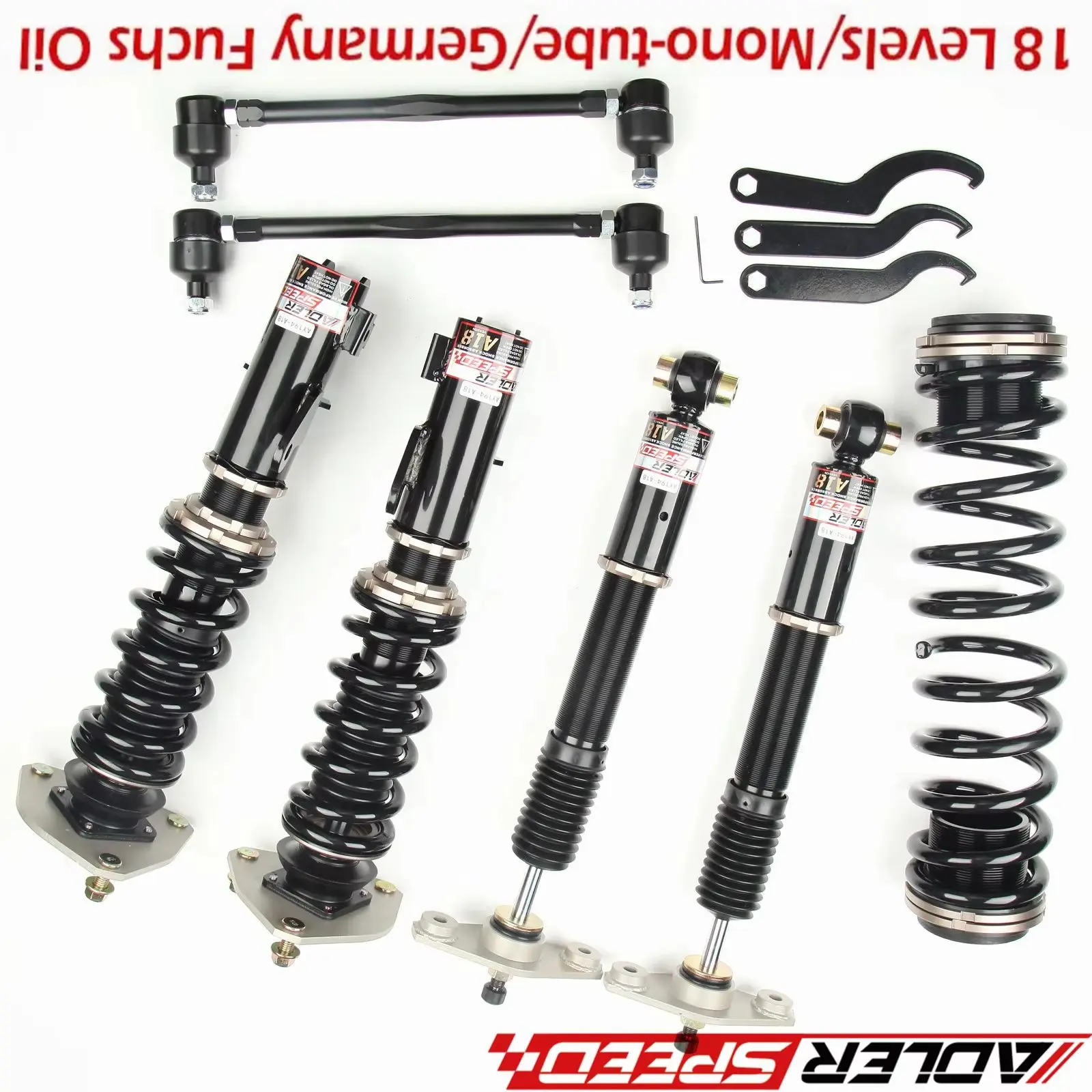 

ADLERSPEED 18-ходовой комплект подвески монохлопников для Hyundai Genesis Coupe 11-16