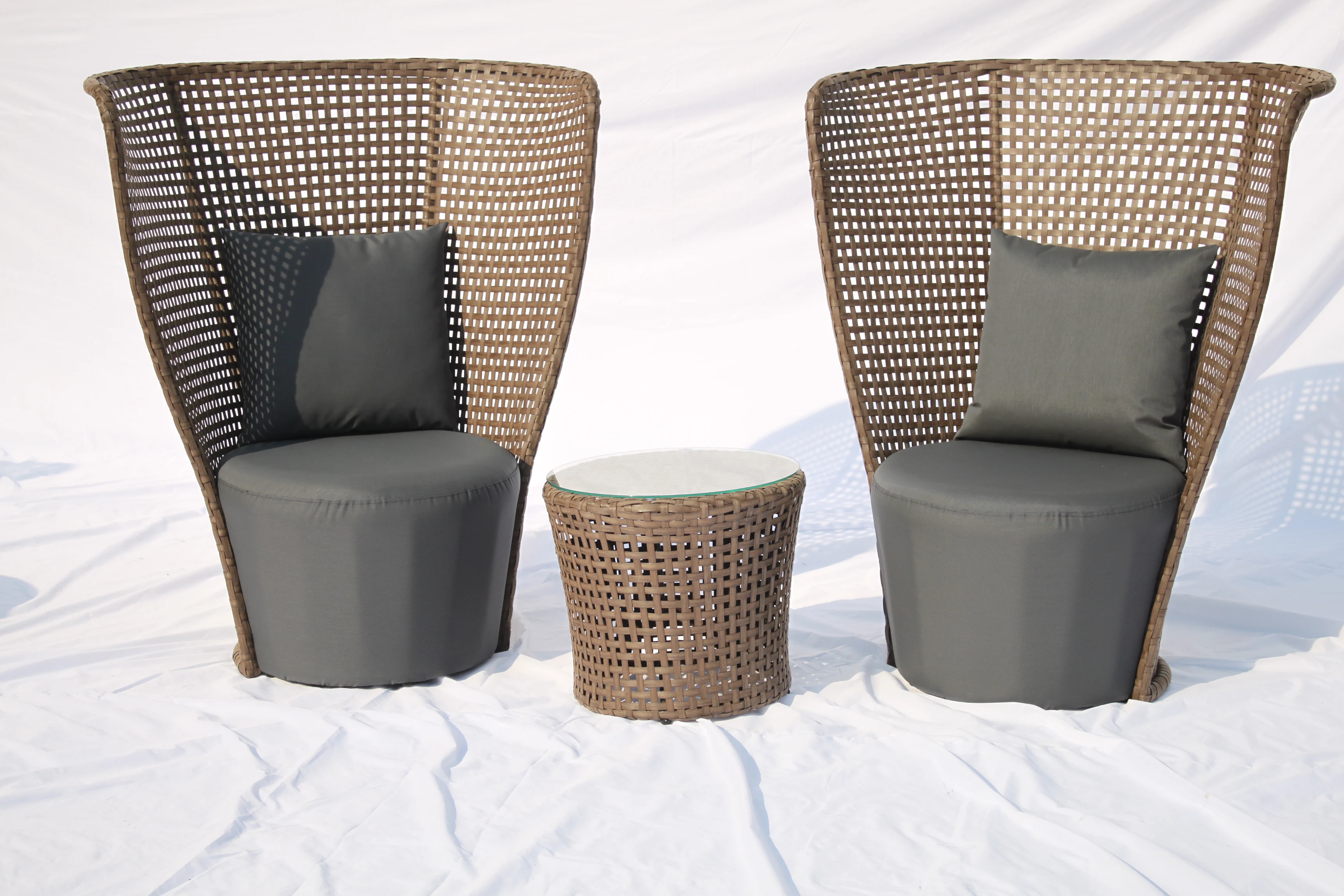 xx-Modern Style Outdoor Furniture Rattan Wicker Sofa Rattan Furniture Garden 4 Piece Patio Furniture