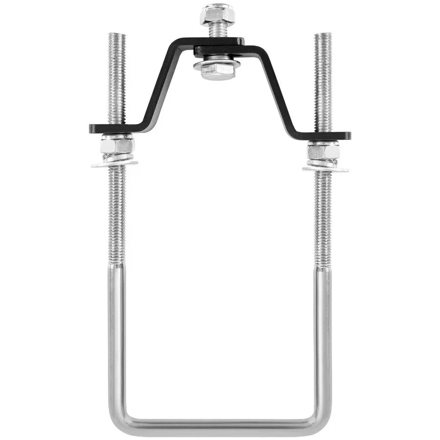 

Spare Tire Carrier UBolt Zinc Plated Spare Tire Mount Bracket Side Mount with Lock 160 lbs Capacity 4 5 Lugs Wheels on 4 4.5 5