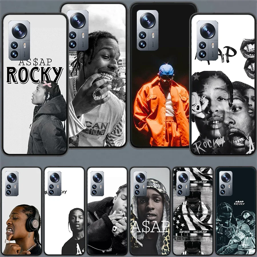 A-A$AP R-Rocky Rapper Phone Case For Xiaomi Poco X7 X6 M8 M7 M6 M4 M3 X4 Pro F7 Ultra M5S Mi 14 14T 15 15T 12T 10T Pro 12S 12 11