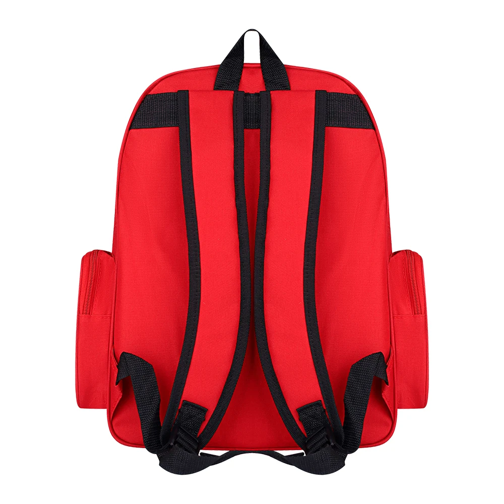 Red Emergency Backpack First Aid Bag Empty Medical First Aid Back Pack Treatment First Responder Trauma Bags for Hiking Camping