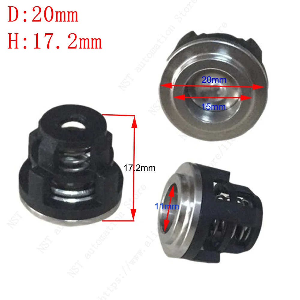 1PCS Pressure Pump Washing Machine Valve Spring Connection Repair Pump Accessory Water Seal Ring Check Valve Kit  20 21 22 MM