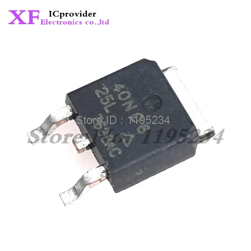 100pcs/lot SUD40N06-25L SUD40N06 40N06-25L IC Best quality