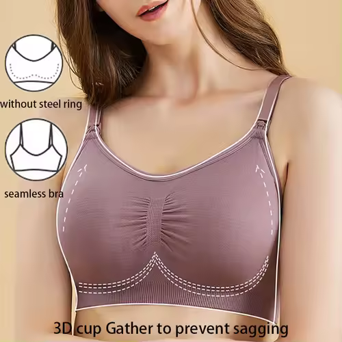Hand Free Pumping Nursing Bra Breastfeeding Maternity Bras Women For Breast Special Underwear Pregnancy Clothes Can Wear All Day - Image 3