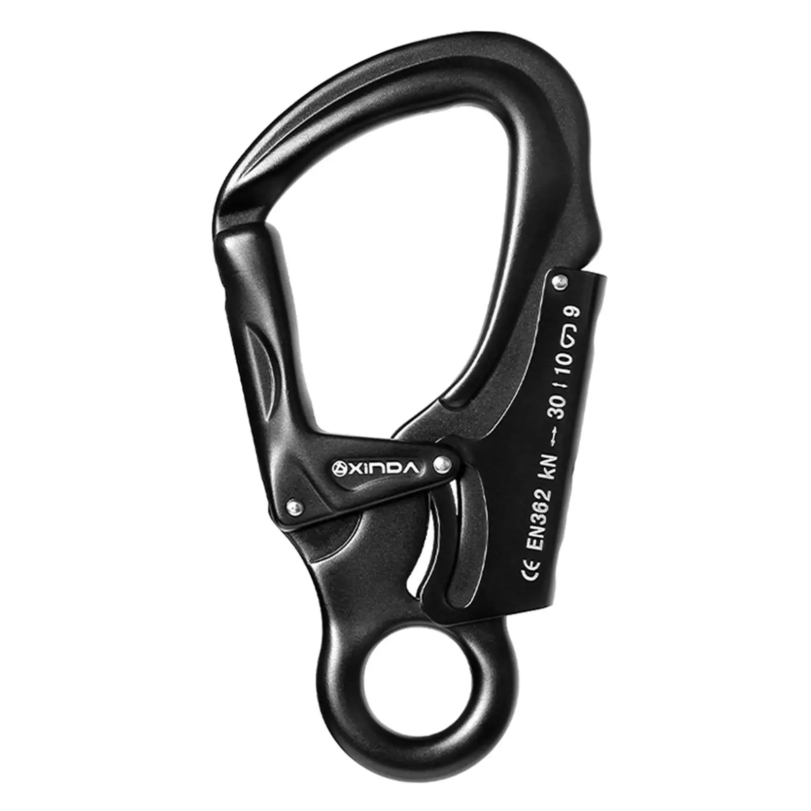 Locking Carabiner Keychain Heavy Duty Hardware for Dog Leash Hiking Camping