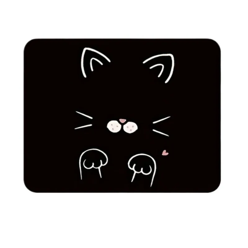 Tapis de doublure de coffre chat noir mignon, 1 pièce, Protection intérieure facile à nettoyer pour suv, berlines, hayon, cadeau