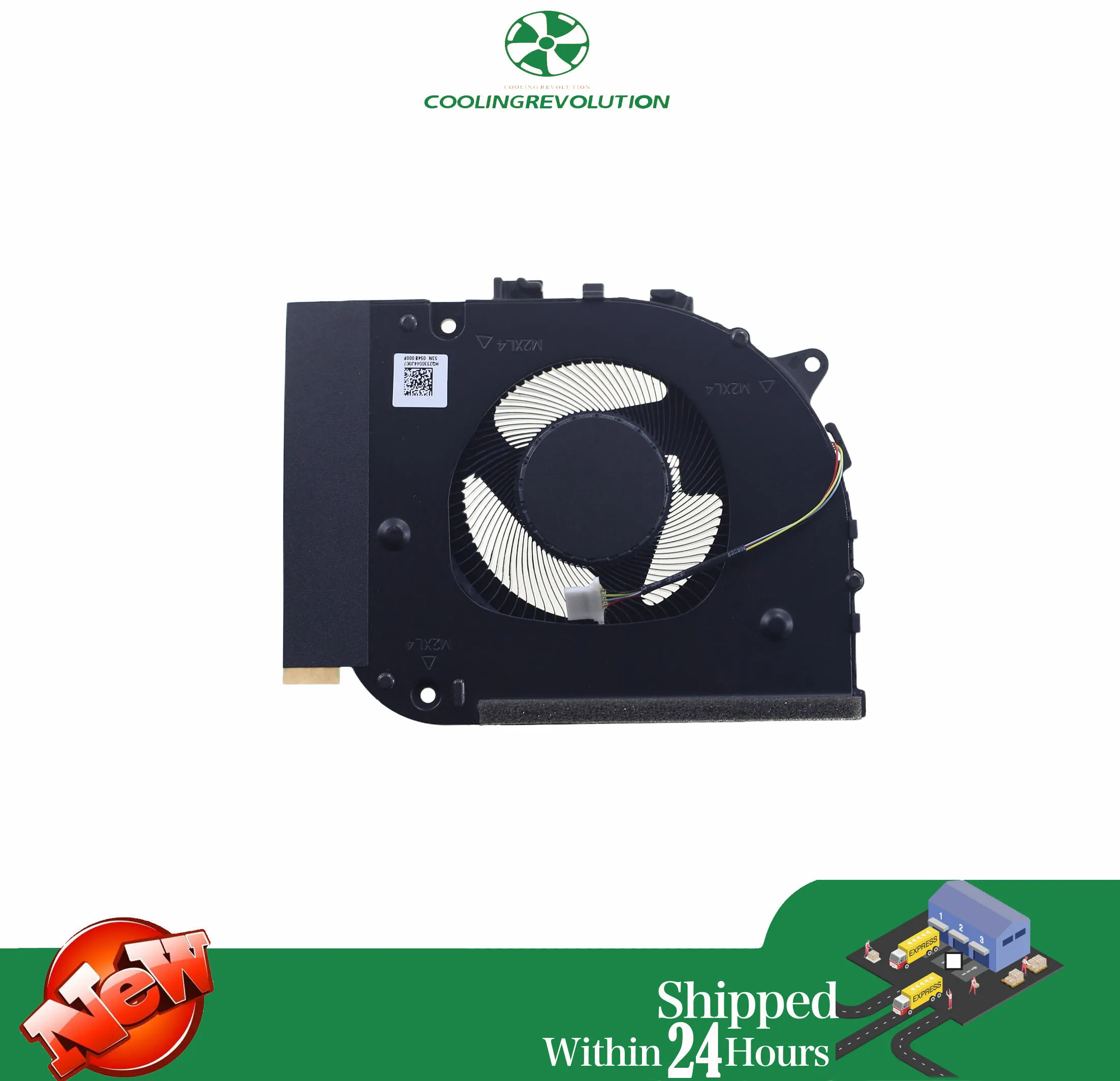 Laptop CPU Cooling Fan for ASUS VivoBook S 16 Flip TP3604V TP3604VA-WS51T TN3604YA-DS51T HQ2330044R007 Fan