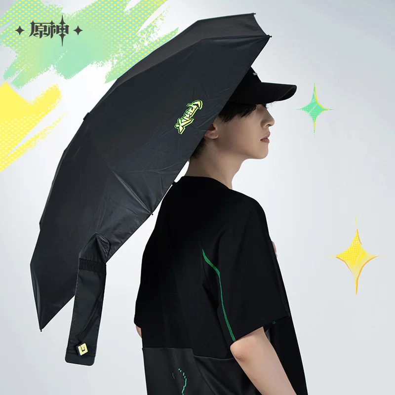 Genshin Official Kinich Impression Sun Umbrella Flame and Mountain Series Anime Gift