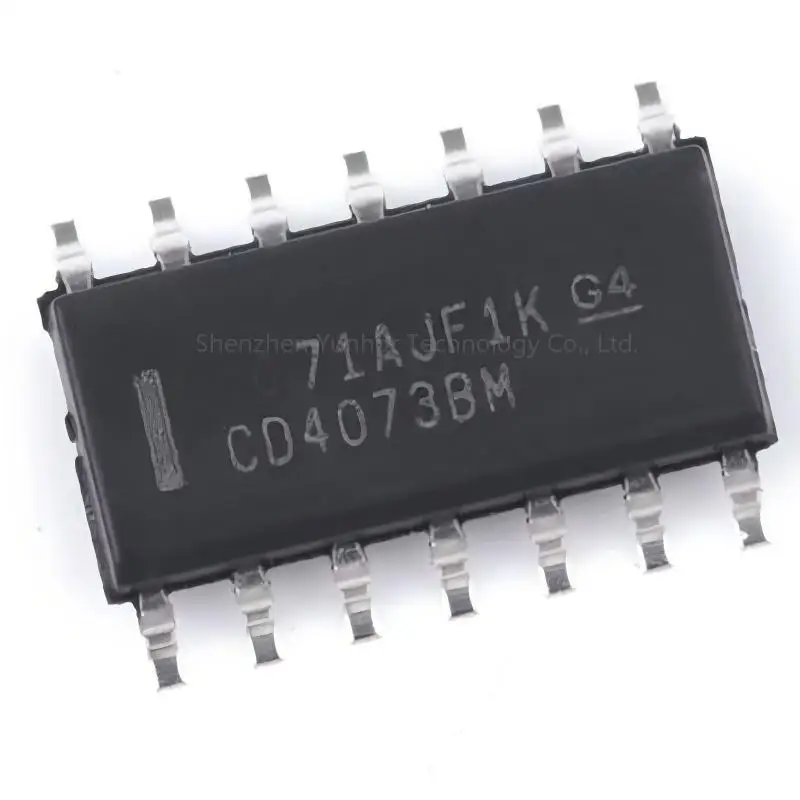 5pcs CD4073BM96 SOIC14 4073BM96 CD4073 Logic Chip Low Power For Circuit Design integrated circuit