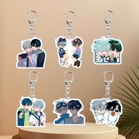 Diy AlienStage Originality Acrylic Keychain Keyring Anime Peripherals Two-dimensional Backpack Pendant Jewelry Holiday Gifts