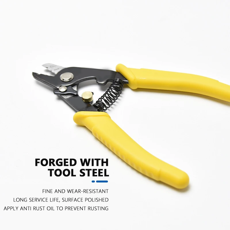 YTH-236 Miller Pliers Three port fiber Wire stripper multi-function FTTH fiber tool Coating stripper Portable small hand tool