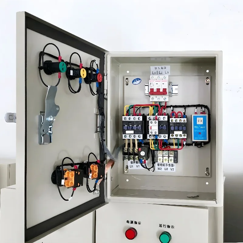 Pabrik Cina Grosir Kotak Panel Listrik Magnet Permanen 3 Fasa Peralatan Distribusi Daya untuk Starter Motor dan Pompa