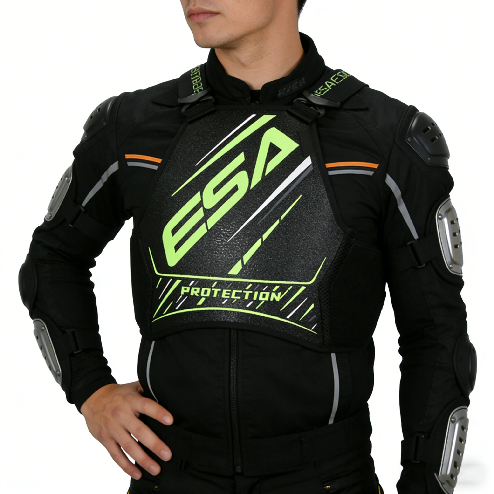 CE1621-3 2018 Certified  Prote - Mountain Biking Chest Protector ulasan dan harga