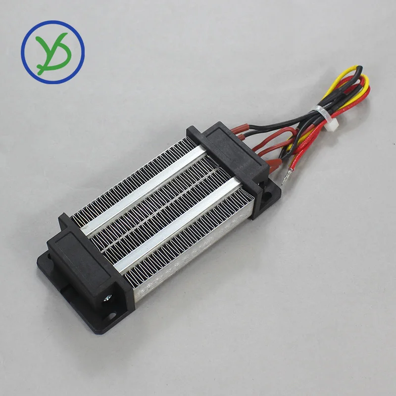 220V 300W PTC ceramic air heater Electric heater Insulated with 70C thermostat protector 76A2 120*50mm