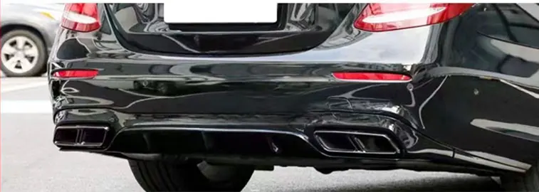 Wholesale durable Upgrade E63 AMG style rear bumper lip tail throat exhaust pipe for Mercedes Benz GLE 350  450 W167