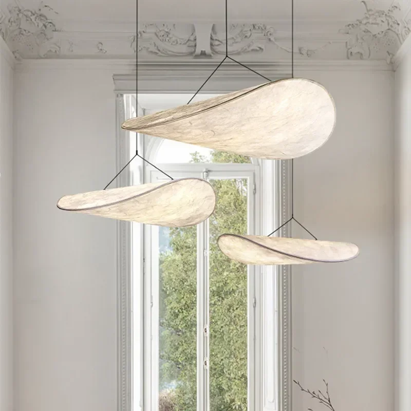 

Tense Pendant Lamp Pendant Lamp Nordic Vertigo led silk pendant light For Living Room Bedroom Home minimalist Decoration