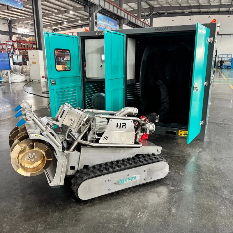 ER800S Earthworm Dredging Robot-Integrated Electric Solution for High-Efficiency Confined Space Dredging
