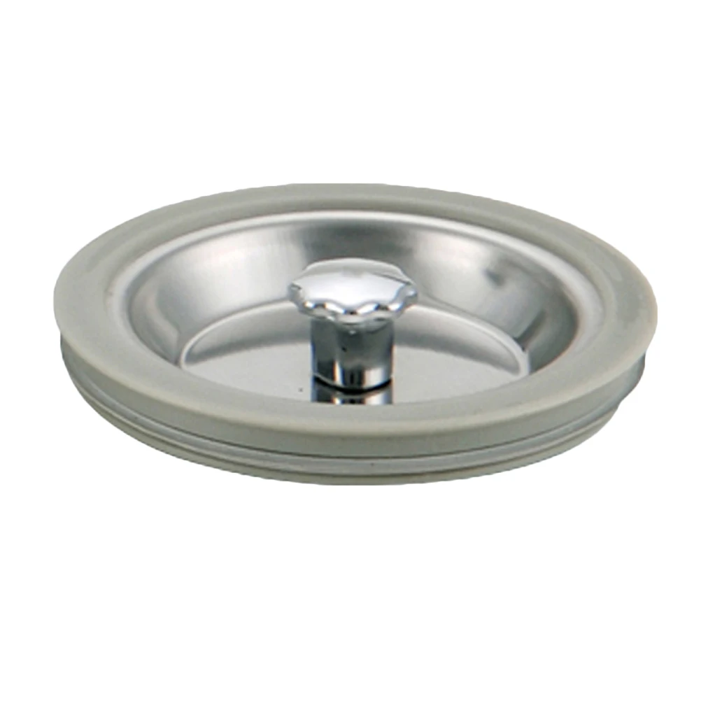 

Stainless Steel Sink Stopper 82Mm Water Sealing Durable Kitchen Drain Plug Flat Mold Resistant Bathroom Sink Stopper Replacement