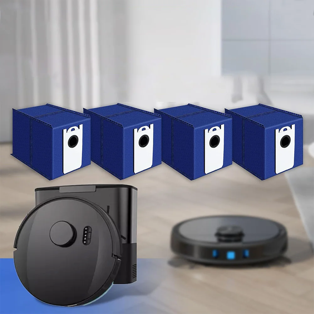 Set of Four Reusable Vacuum Bags Compatible with For RC400 and Robot Models 44L Capacity Efficient Dust for capture