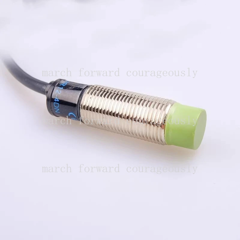 PR12-4DN proximity switch with three-wire NPN normally open type. PR18-8DN 12V, 24V, 36V sensor.