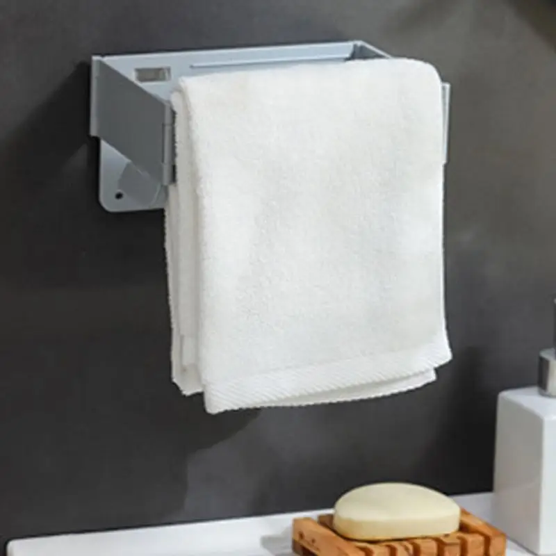 Foldable Garbage Bag Holder Over The Cabinet Door Trash Bag Rack Kitchen Hanging Trash Garbage Bags Shelf Kitchen Accessories