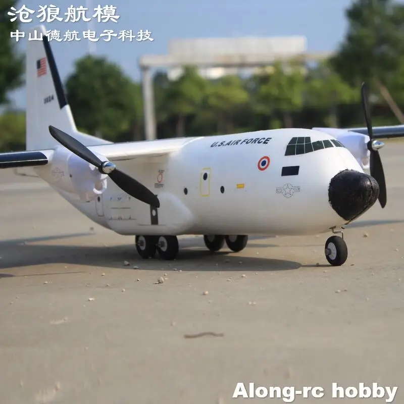 RC 비행기 취미 장난감, 1120mm 윙스팬 C-160 C160 Transall RC 비행기 (키트 세트), EPO 항공기, DIY RC 모델 