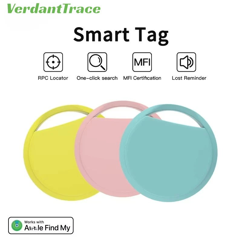 

Find My Airtag Mini GPS Locator Tracker Air Tag Tracking Anti-Lost Device Locator Tracer for Pet Dog Cat Car Wallet Key Collar