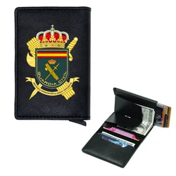 Funny España Guardia Civil Symbol Rfid Credit Card Holder Men Wallets Bank Cardholder Case Small Slim Carteira Masculino