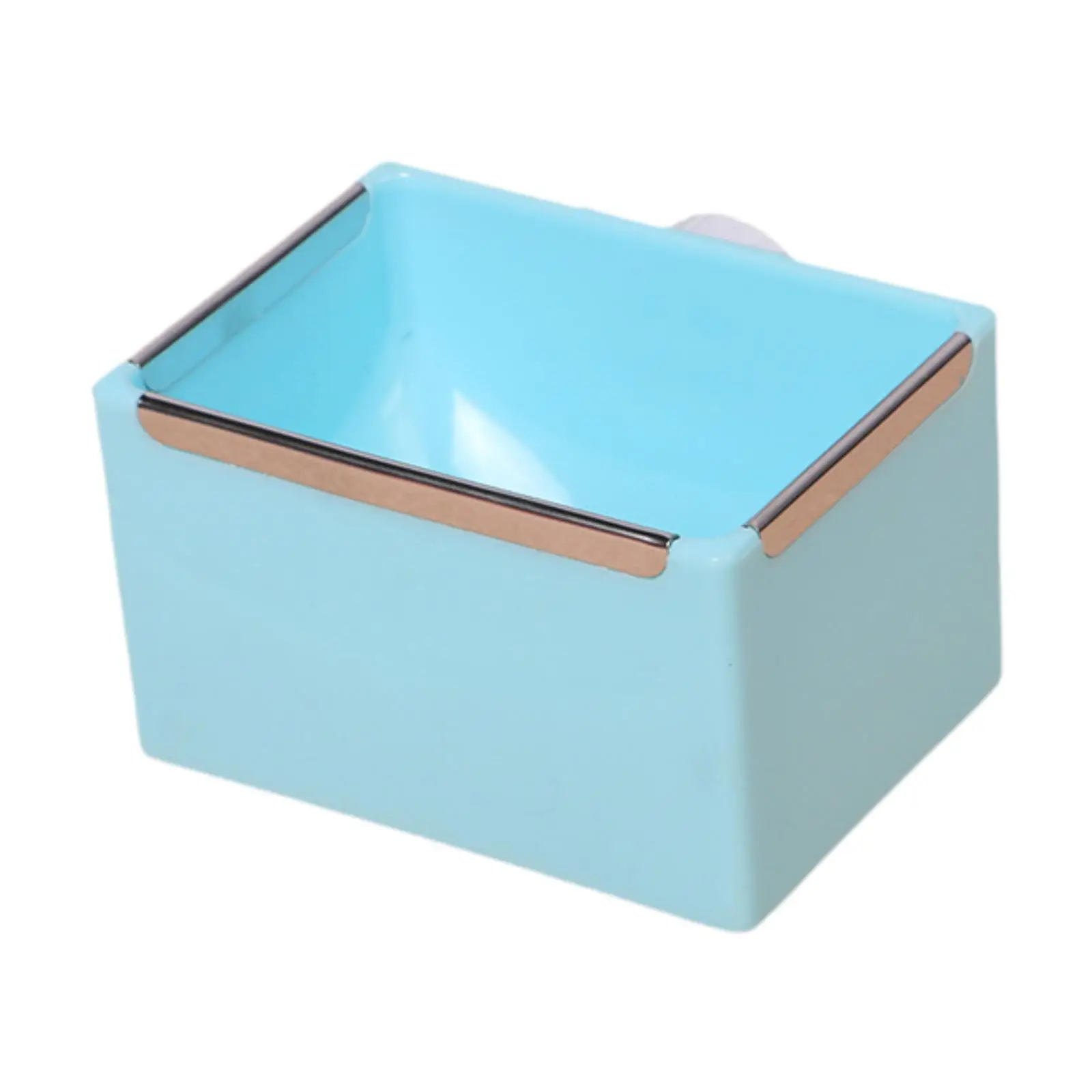 Plastic Hamster Bowl Double Function Food and Water Feeding Dish for Guinea Pig Rabbit Small Pets