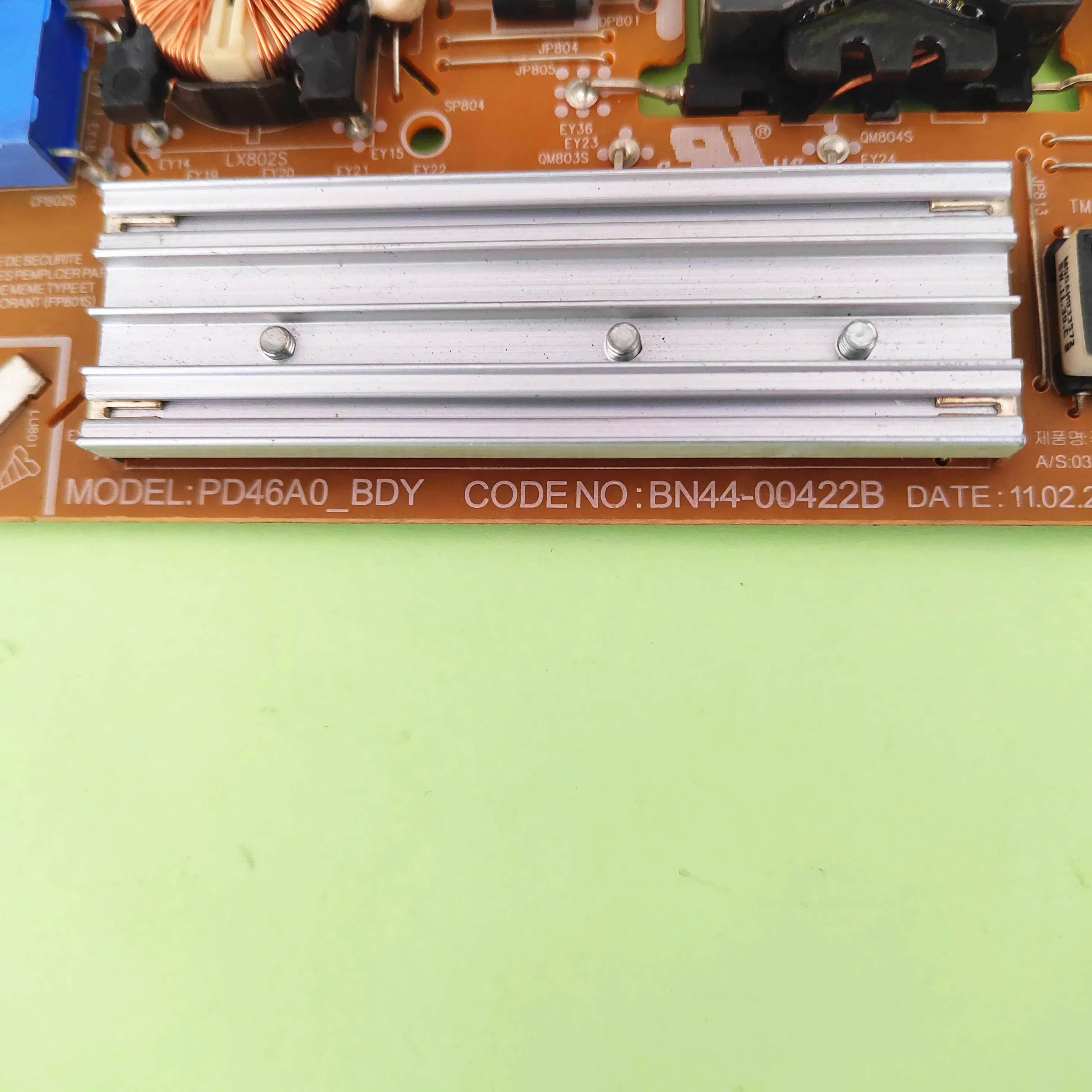 แผงจ่ายไฟ BN44-00422A BN44-00422B สำหรับ UN46D6300SFXZA UN40D6300SFXZA ขนาด40นิ้ว46นิ้ว UA46D5500RM ทีวี UE40D5800VW