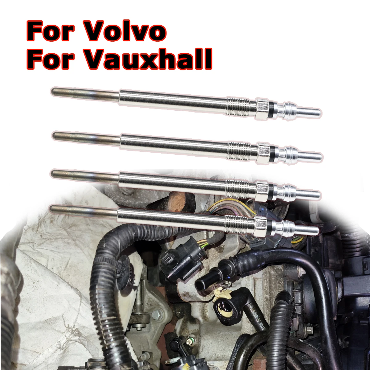 

Накаливательные свечи 5V для дизельных отопителей 1682276 1703269 1824690 9683195280 для Volvo C30 S40 S60 S80 V40 V50 V60 V70, Vauxhall Crossland X