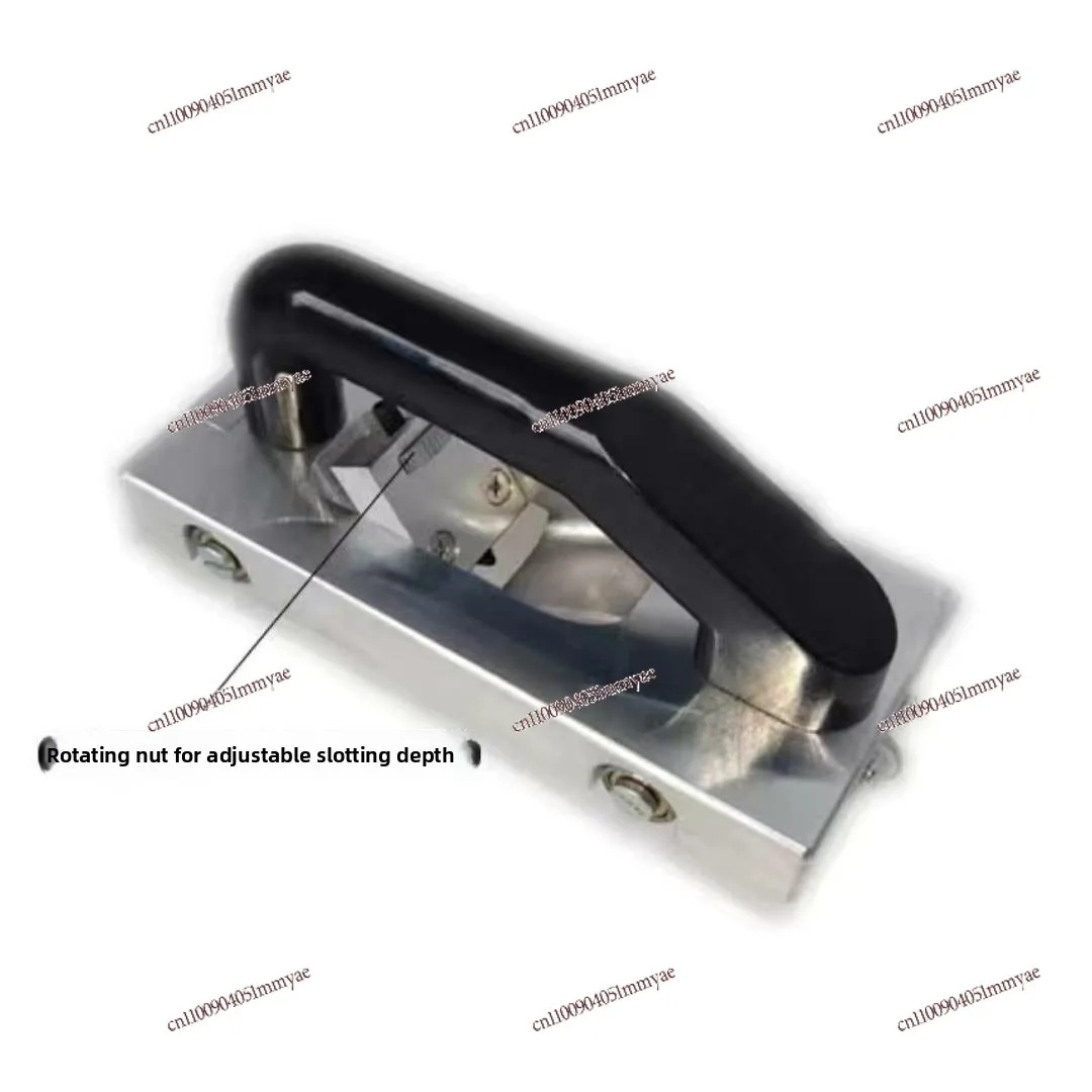 PVC plastic flooring tool slotting machine guide wheel motion grooving machine