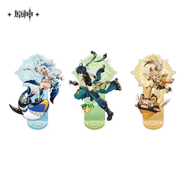 Pre Sale 120Days Sunsyea Genshin Impact Official Merch Original Authentic Natlan Series Acrylic Stand Mualani Kinich Kachina