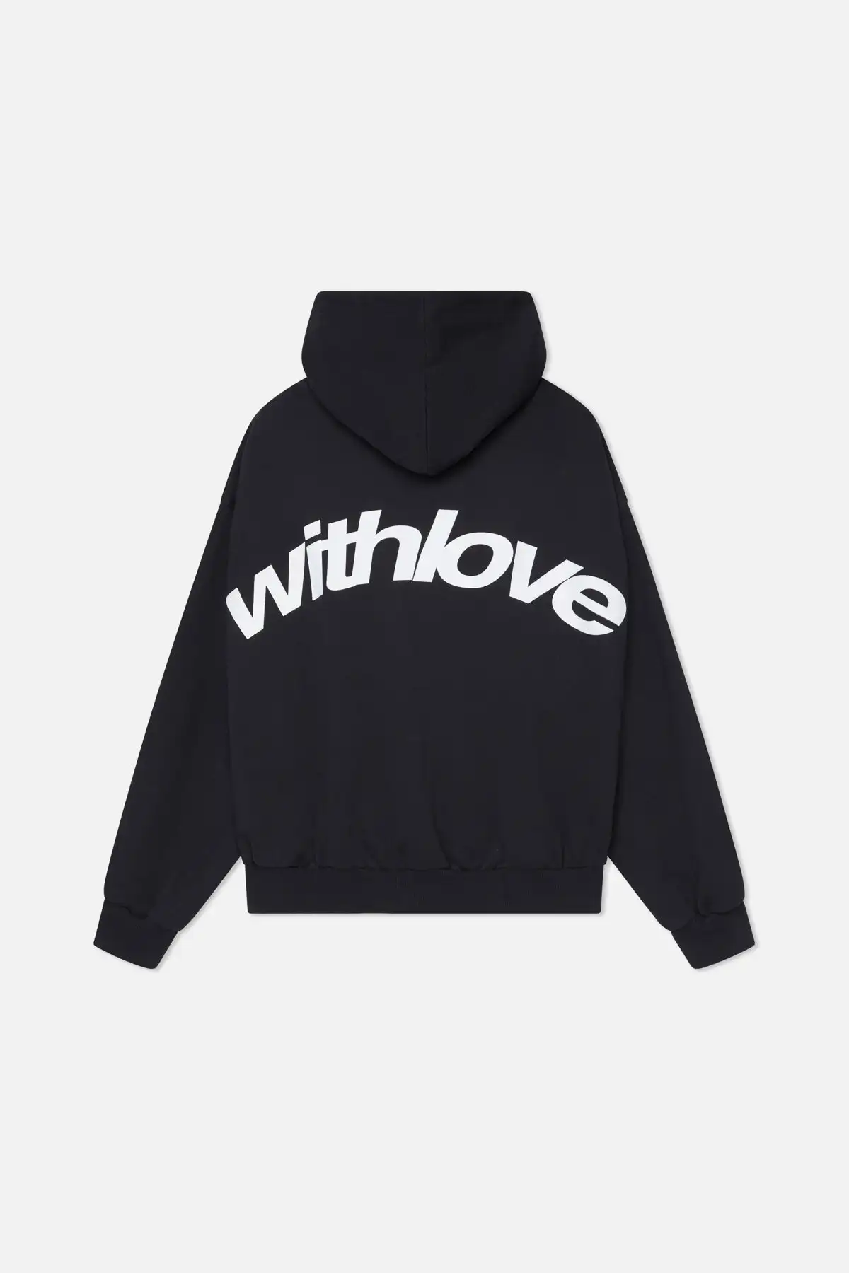 Harajuku Withlove Logo Hoodies women sweatshirt gothic new goth oversized hoodie streetwear tops grunge y2k clothes men clothing