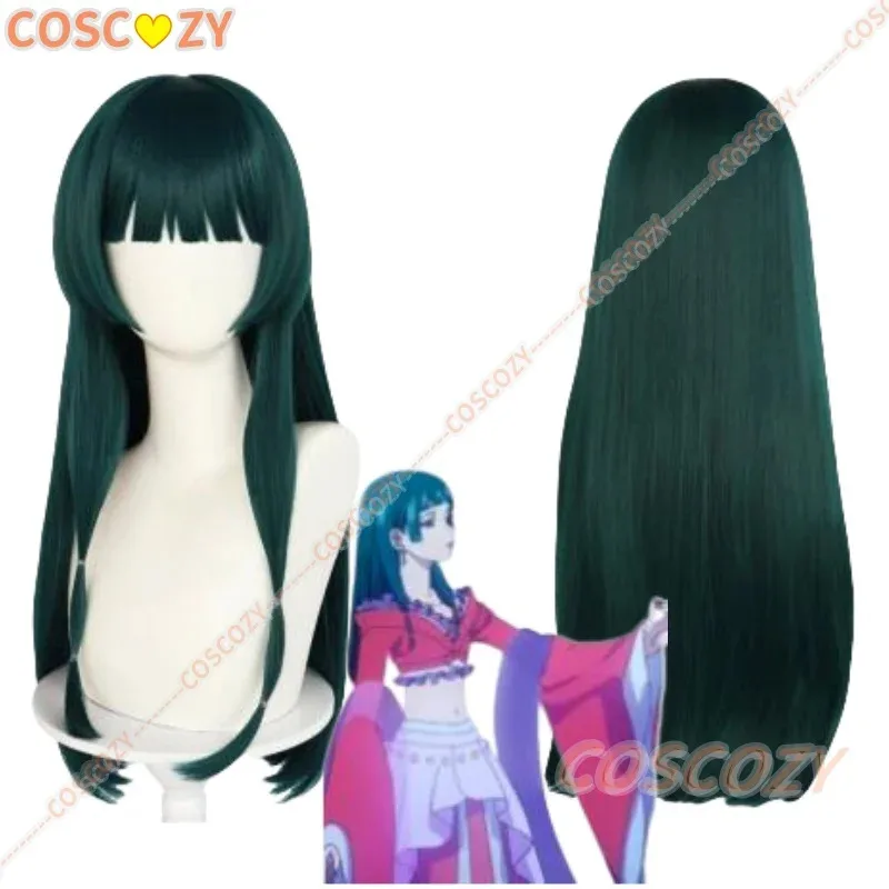 Anime The Apothecary Diaries S2 Maomao Cosplay Wig Women Girls Long Straight Green Hair Kusuriya No Hitorigoto Halloween Props