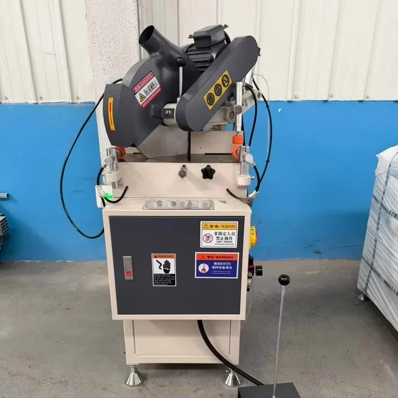 Aluminium Angle Profile Cutting Machine Variable Angle Mitre PVC Single Head Aluminum Window Saw