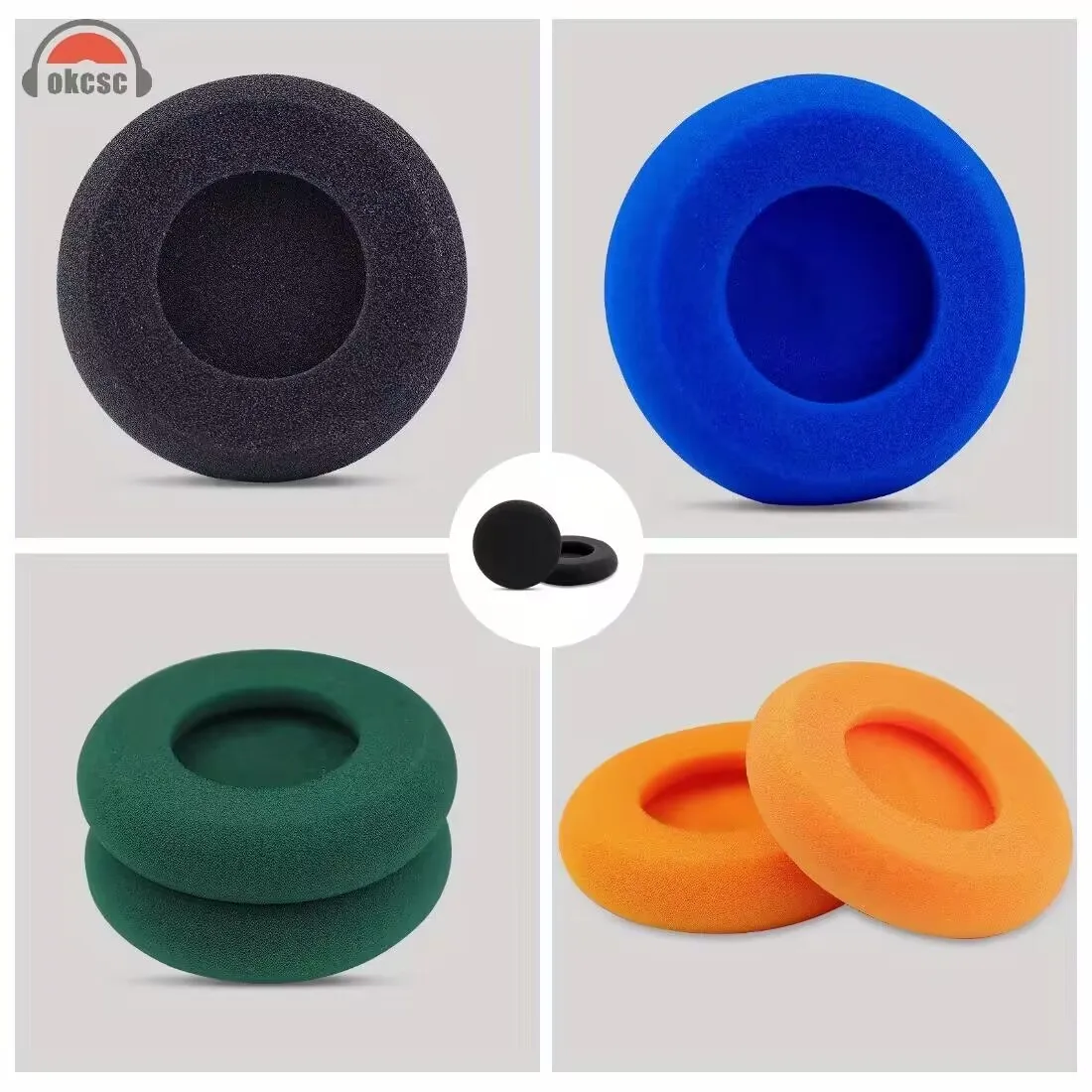 Extra Thick Earpads for Koss Porta Pro PP KSC35 KSC75 KSC55 Sporta Pro SP Replacement Ear Pads Cushions Cover Upgrade Soft Foam