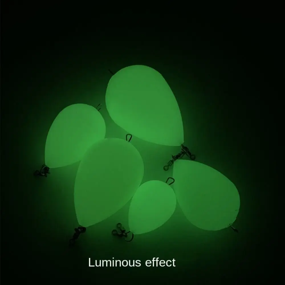 

Светящийся поплавок-яйцо для рыбалки, светящийся в темноте, для заброса приманки, аксессуар для рыбалки