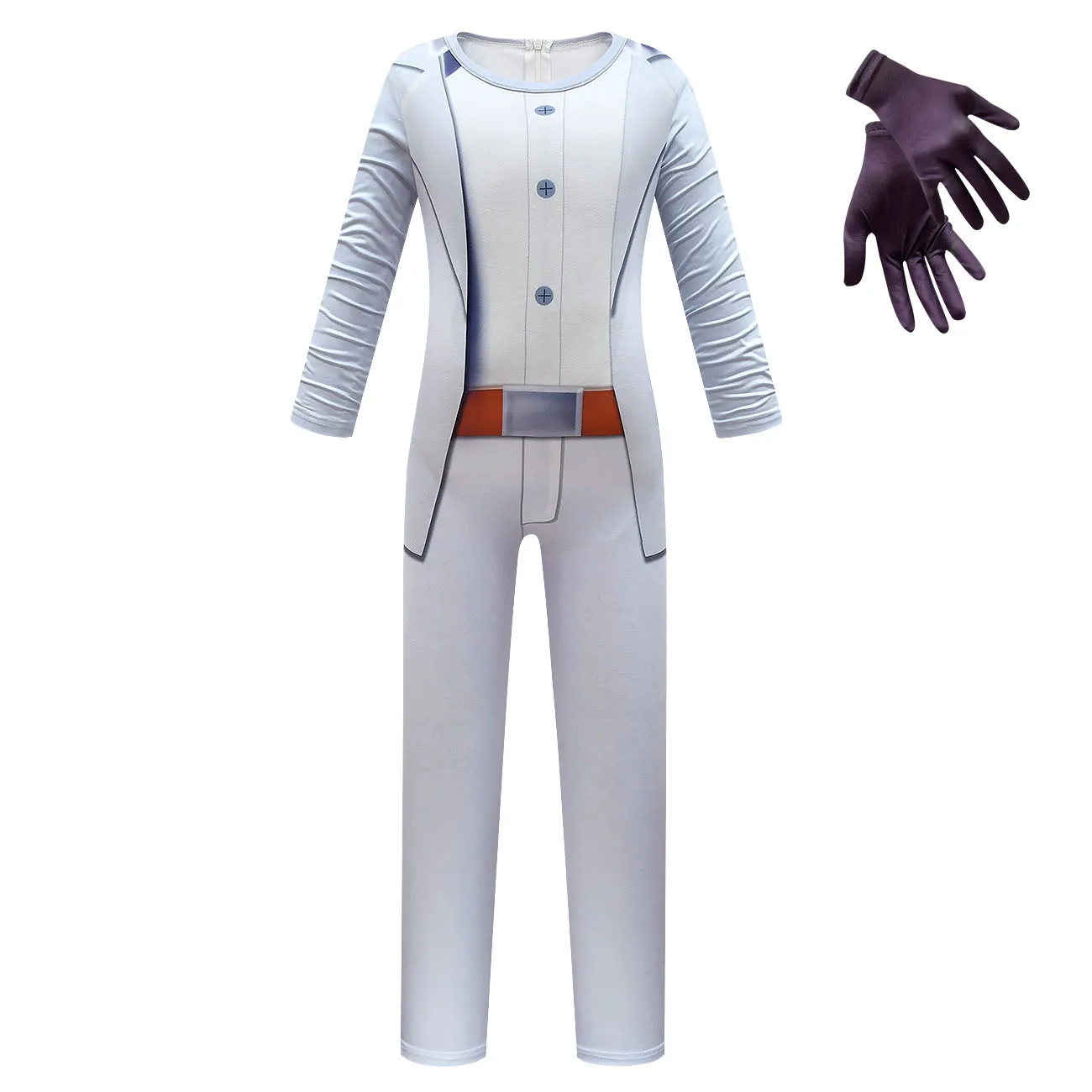 Disfraz de The Bad Guys Mr.Wolf para niños, monos de Cosplay con máscara, guantes, pijamas, disfraz de Halloween para niños, nueva película 2022