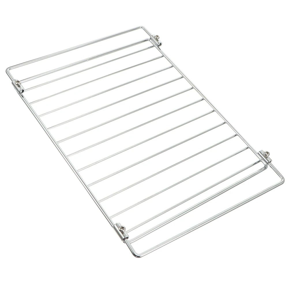 

1Pcs Barbecue Grill Net Stainless Steel Electric Oven Rack Heavy Duty Wire Mesh for Grilling Roasting Fast Heat Distribution