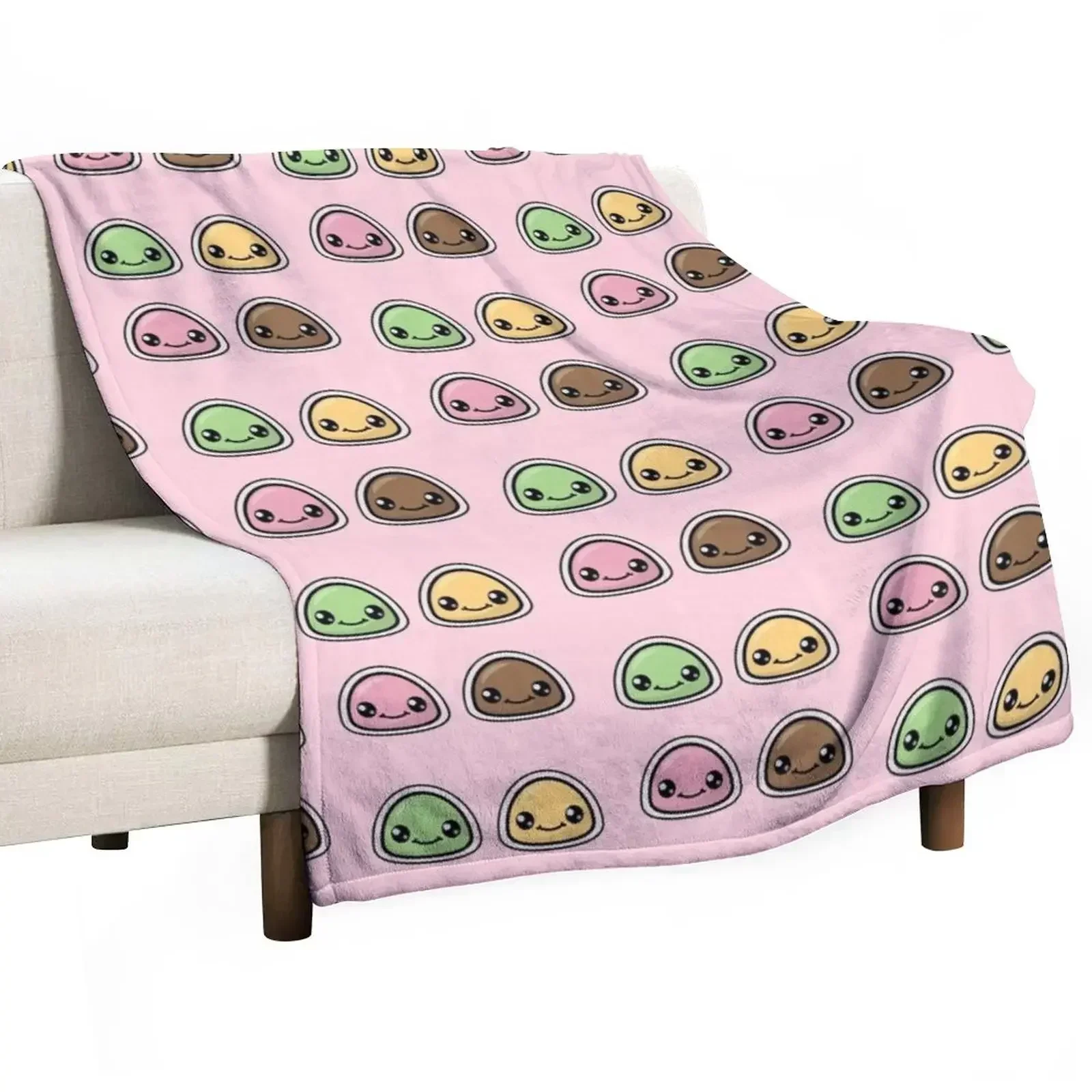 Happy Mochi Throw Blanket Large Comforter Bed for babies Blankets