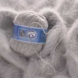 70g Long Hair Mink Cashmere Line Mink Cashmere Yarn Jewelry Hand-knitted Coarse Merino Wool Yarn for Knitting