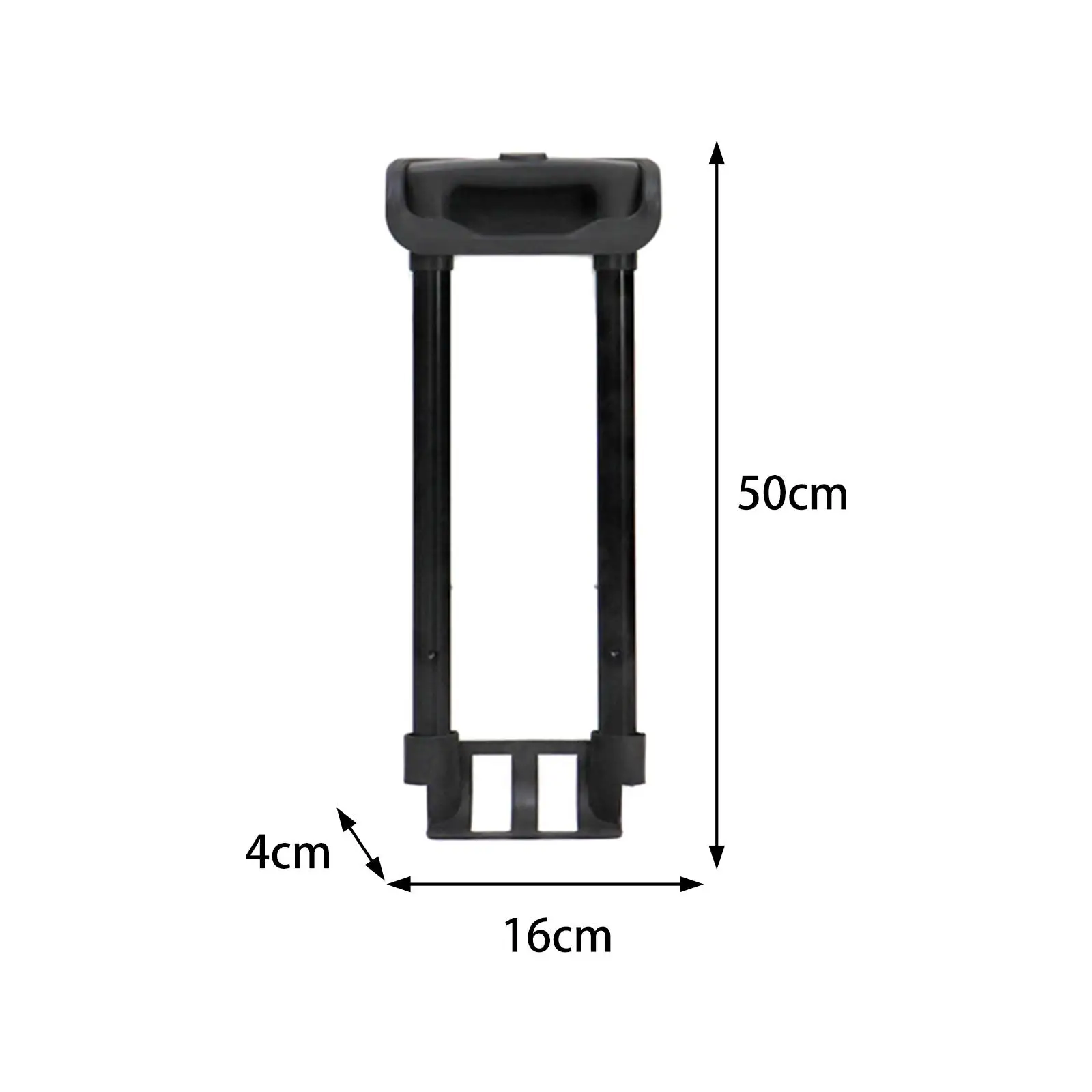 Telescópico Handle Pull Drag Rod para Bagagem de Viagem, Mala, Trolley Bag, Carrinho de Mochila, Camping, Saco De Viagem