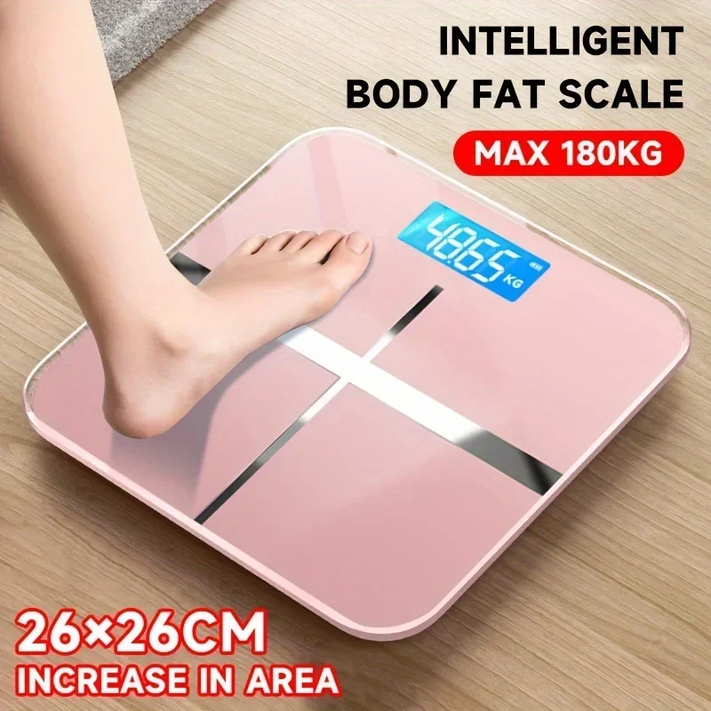 Weight Loss Weighing Device LED Display Smart Body Fat Scale Scale Battery Version Precision Electronic Scale Home Office Adult