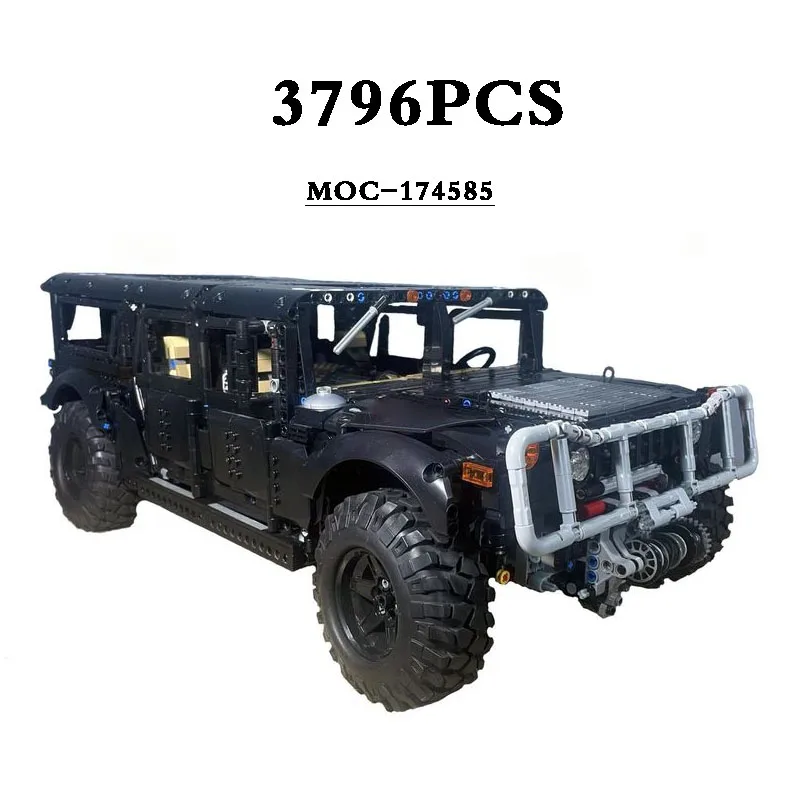 

Outdoor Vehicle MOC-174585 Off-road Vehicle Splicing Building Block Toys 3796PCS Children's Toys Christmas Toys Gift Accessories