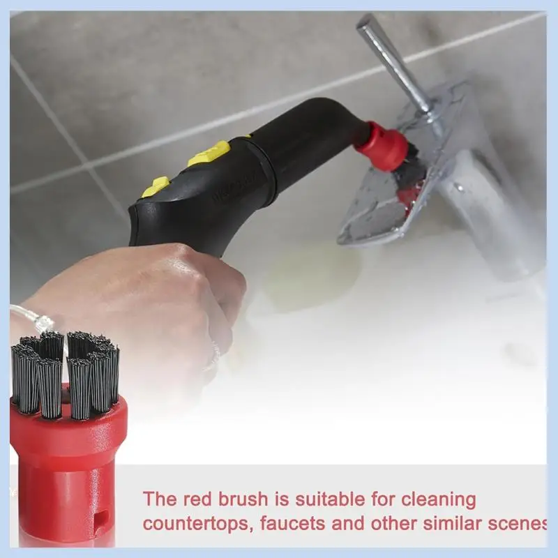 EAS-Steam Cleaner فرشاة مستديرة فوهة الطاقة رئيس يا الدائري لأجزاء منظف البخار Karcher SC1/SC2/SC3/SC4/SC5