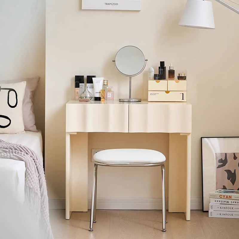 

Nordic Style Dressing Table Stool Drawer Simple Modern Dressing Tables Makeup Comfortable Meuble De Chambre Home Decoration